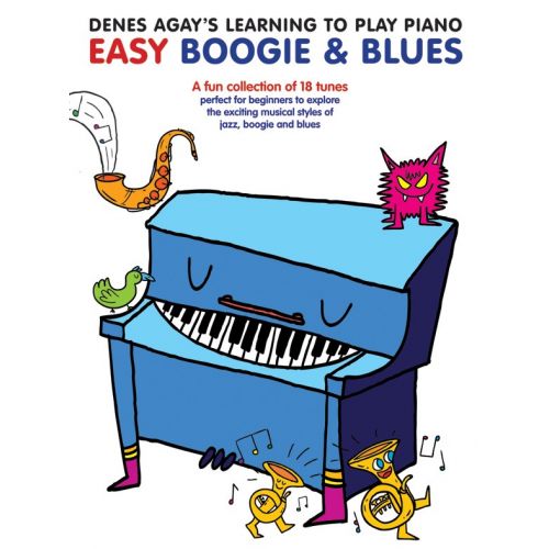 DENES AGAY - DENES AGAY'S LEARNING TO PLAY PIANO - BOOGIE AND BLUES - PIANO SOLO