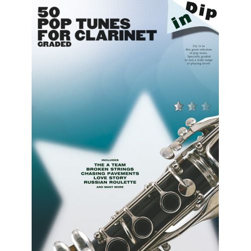 DIP IN - 50 GRADED POP CLARINET SOLOS - CLARINET