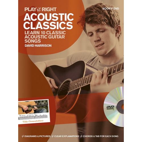 DAVID HARRISON - PLAY IT RIGHT - ACOUSTIC CLASSICS - GUITAR