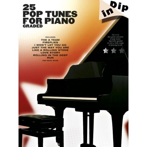 DIP IN - 25 GRADED POP PIANO SOLOS - PIANO SOLO