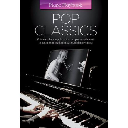 MUSIC SALES PIANO PLAYBOOK - POP CLASSICS - PIANO 