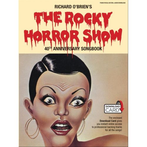 MUSIC SALES RICHARD O BRIEN - ROCKY HORROR SHOW 40TH ANNIVERSARY SONGBOOK BOOK/DOWNLOAD CARD - PVG