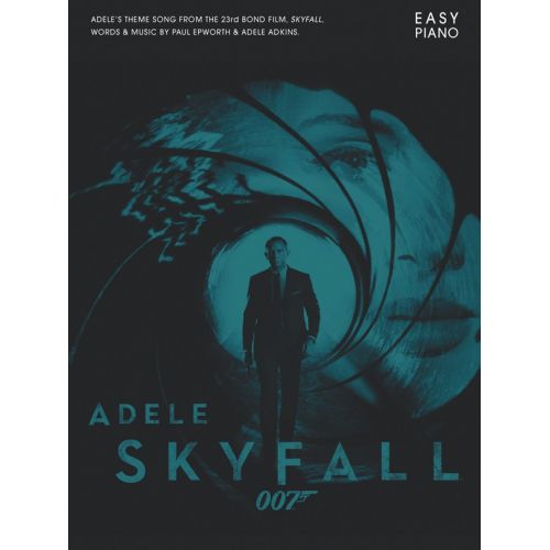 ADELE SKYFALL EASY PIANO SHEET - PIANO SOLO