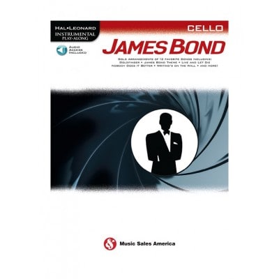 HAL LEONARD INSTRUMENTAL PLAY ALONG - JAMES BOND - VIOLONCELLE