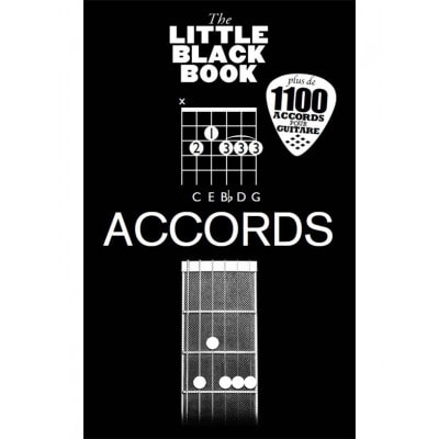 GUIDE ACCORDS GUITARE - LITTLE BLACK SONGBOOK - EDITION FRANCAISE