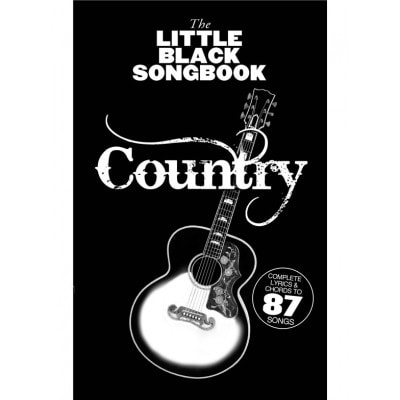 LITTLE BLACK SONGBOOK - COUNTRY - PAROLES & ACCORDS 