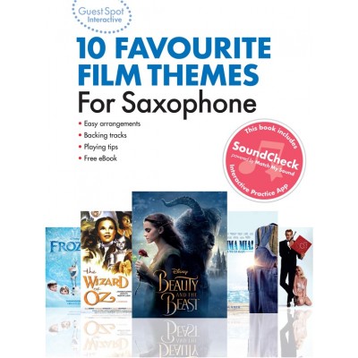 GUEST SPOT INTERACTIVE - 10 FAVOURITE FILM THEMES FOR SAXOPHONE