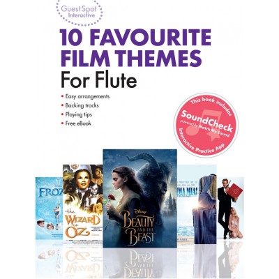 GUEST SPOT INTERACTIVE - 10 FAVOURITE FILM THEMES FOR FLUTE