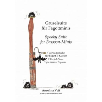 VEIT ANSELMA - SPOOKY SUITE FOR BASSOON-MINIS - BASSON 