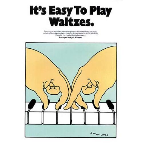 IT'S EASY TO PLAY WALTZES - PIANO SOLO AND GUITAR