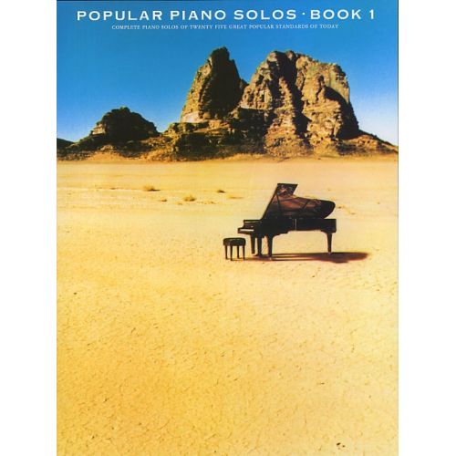 MUSIC SALES POPULAR PIANO SOLOS BOOK 1 - PIANO SOLO