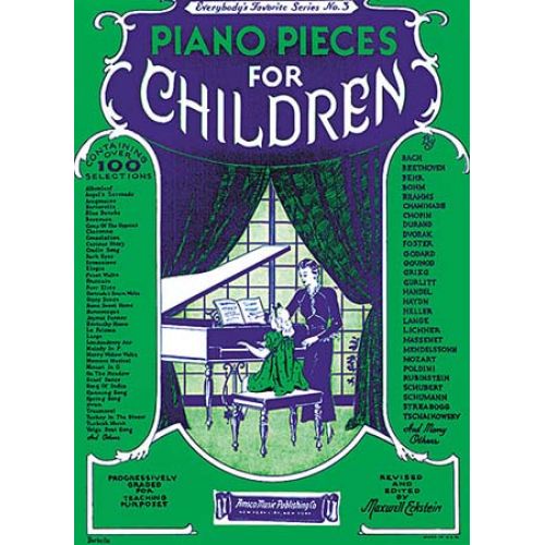 ECKSTEIN MAXWELL - PIANO PIECES FOR CHILDREN - EVERYBODY'S FAVORITE SERIES NO. 3 - PIANO SOLO
