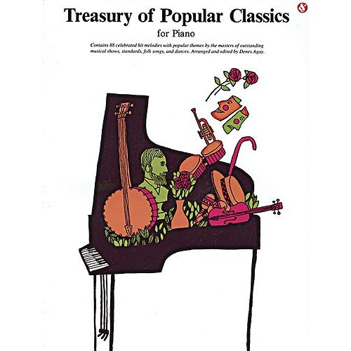 MUSIC SALES AGAY DENES - TREASURY OF POPULAR CLASSICS- PIANO SOLO