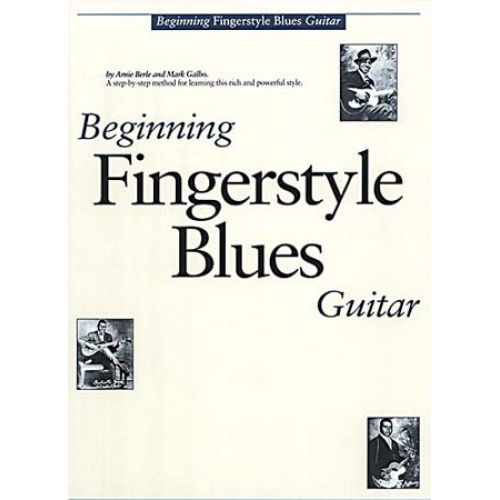 BEGINNING FINGERSTYLE BLUES GUITAR + CD - GUITAR