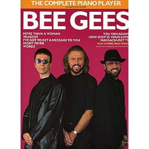 THE COMPLETE PIANO PLAYER - BEE GEES - PVG