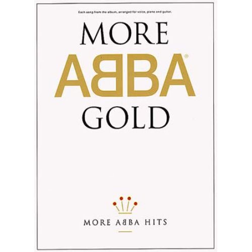 WISE PUBLICATIONS ABBA - MORE GOLD - PVG