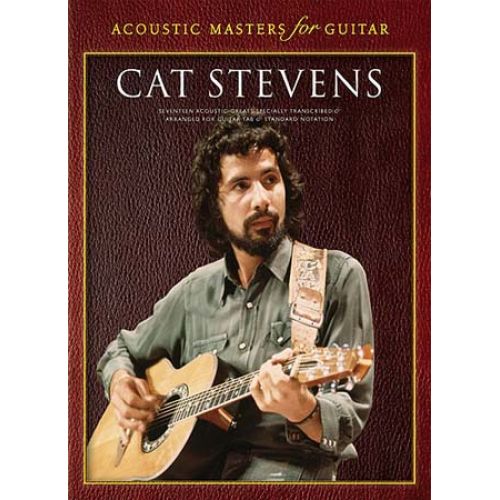 STEVENS CAT - ACOUSTIC MASTERS FOR GUITAR - CAT STEVENS - GUITAR TAB