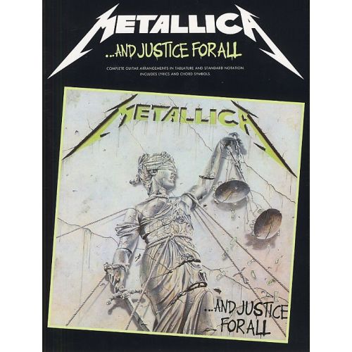 METALLICA - METALLICA - JUSTICE FOR ALL - GUITAR TAB