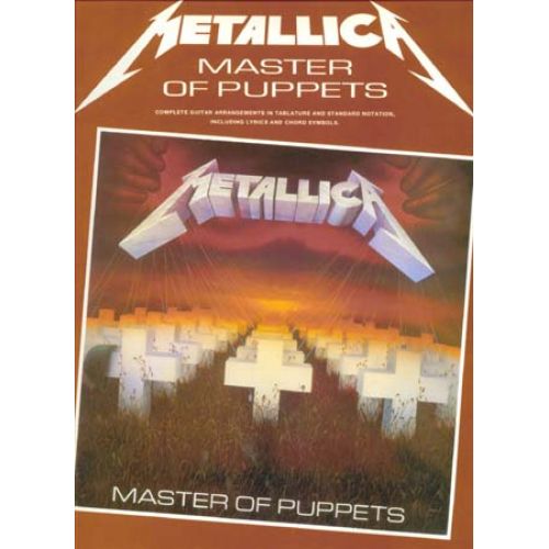 WISE PUBLICATIONS METALLICA - MASTER OF PUPPETS - GUITAR TAB