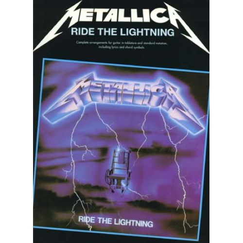 CHERRY LANE METALLICA - RIDE THE LIGHTNING - GUITAR TAB