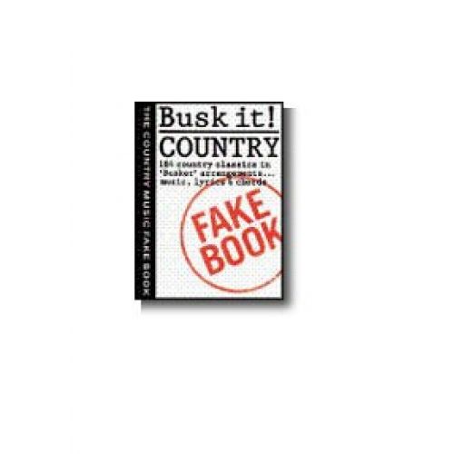 MUSIC SALES BUSK IT! - COUNTRY - MELODY LINE, LYRICS AND CHORDS