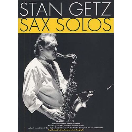 WISE PUBLICATIONS Getz Stan Sax Solos Ténor
