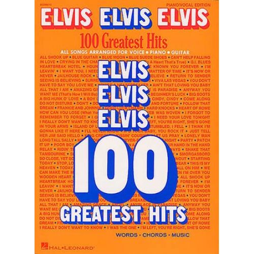 ELVIS ELVIS ELVIS 100 GREATEST HITS - PVG