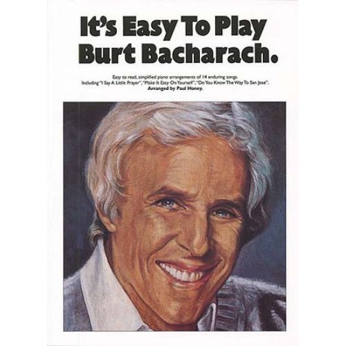 IT'S EASY TO PLAY BURT BACHARACH - PVG