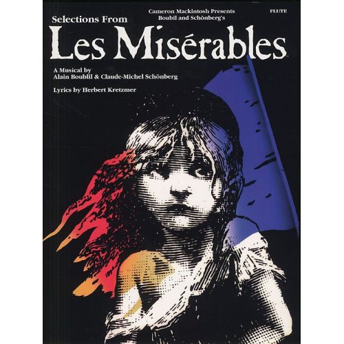 MUSIC SALES SELECTIONS FROM LES MISERABLES - INSTRUMENTAL SOLOS FOR FLUTE - FLUTE