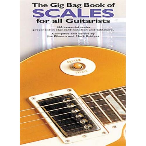 GIG BAG BOOK OF SCALES FOR ALL GUITARISTS - GUITAR TAB