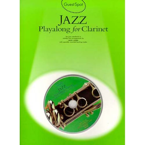MUSIC SALES GUEST SPOT - JAZZ + CD - CLARINET 