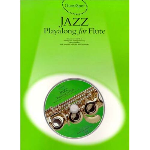 MUSIC SALES GUEST SPOT - JAZZ + CD - FLUTE
