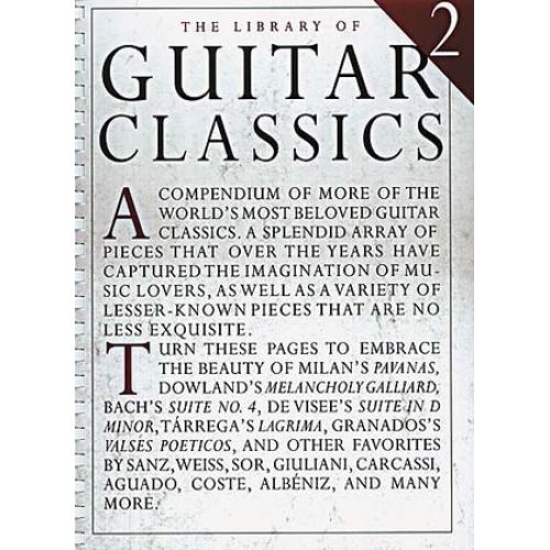  Library Of Guitar Classics : Vol 2