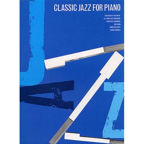 MUSIC SALES CLASSIC JAZZ- PIANO SOLO