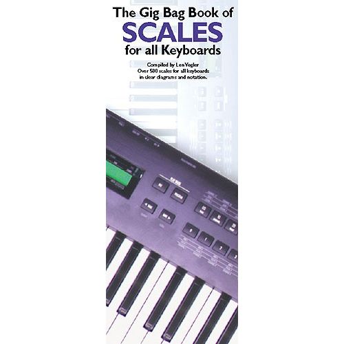 MUSIC SALES GIG BAG BOOK SCALES - KEYBOARDS