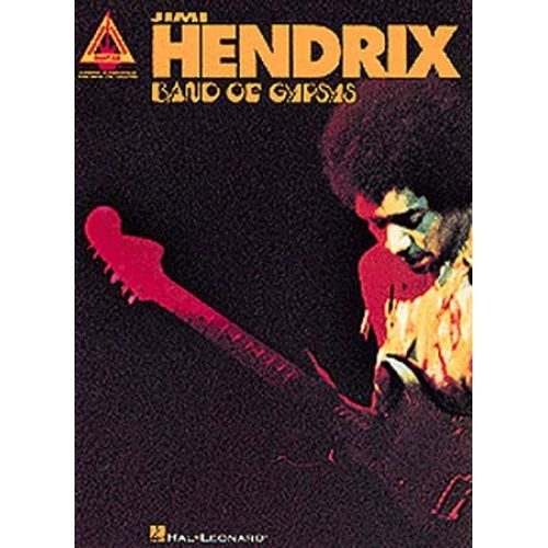 JIMI HENDRIX BAND OF GYPSYS GUITAR RECORDED VERSIONS - GUITAR TAB