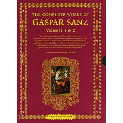  Complete Works Of Gaspar Sanz Bkslpcse - Guitar