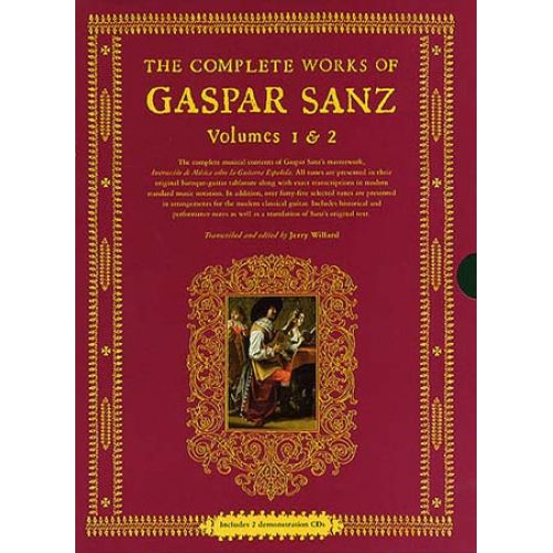 COMPLETE WORKS OF GASPAR SANZ BKSLPCSE - GUITAR