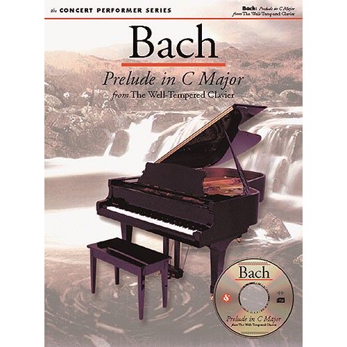 BACH PRELUDE IN C MAJOR + CD - PIANO SOLO