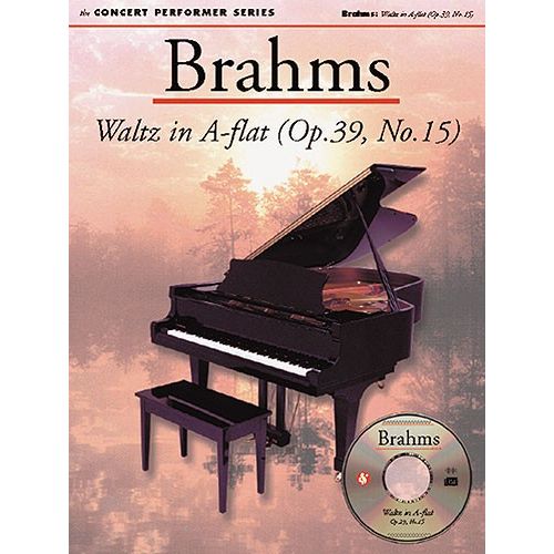 BRAHMS JOHANNES - BRAHMS - WALTZ IN A FLAT - CONCERT PERFORMER SERIES - PIANO SOLO