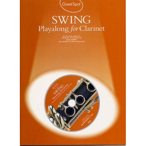 WISE PUBLICATIONS GUEST SPOT SWING PLAYALONG FOR CLARINET + CD
