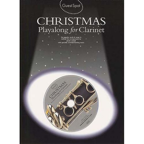 MUSIC SALES GUEST SPOT - CHRISTMAS + CD - CLARINET