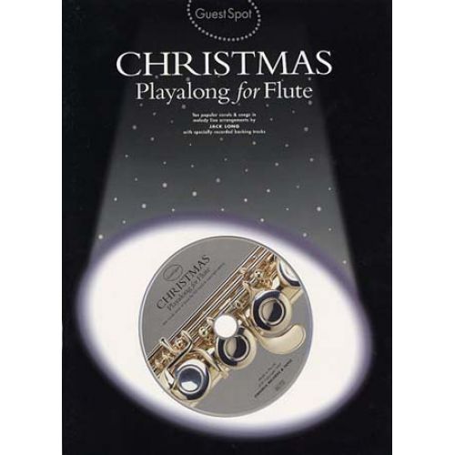MUSIC SALES GUEST SPOT - CHRISTMAS + CD - FLUTE
