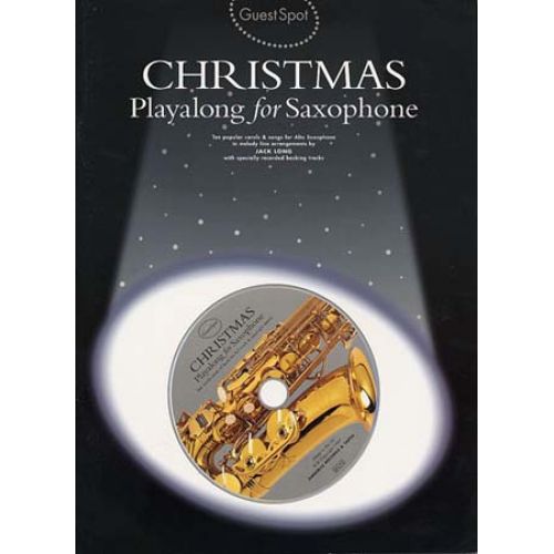 MUSIC SALES GUEST SPOT - CHRISTMAS + CD - SAXOPHONE ALTO