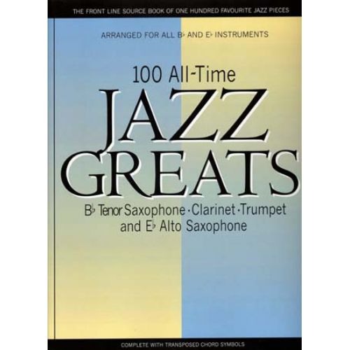 100 Alltime Jazz Greats - Bb&eb Instruments
