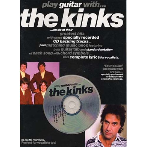 KINKS - PLAY GUITAR WITH + CD - GUITAR TAB