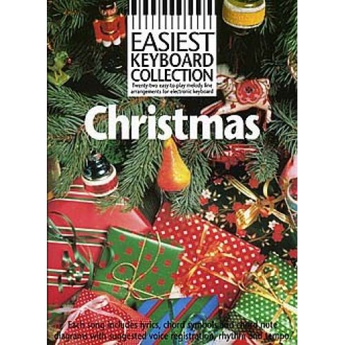 WISE PUBLICATIONS CHRISTMAS - EASIEST KEYBOARD COLLECTION - MELODY LINE, LYRICS AND CHORDS