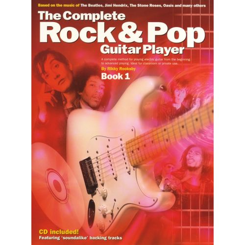 ROOKSBY RIKKY - THE COMPLETE ROCK AND POP GUITAR PLAYER 1 - BOOK 1 - GUITAR