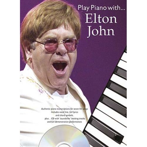 JOHN ELTON - PLAY PIANO WITH + CD