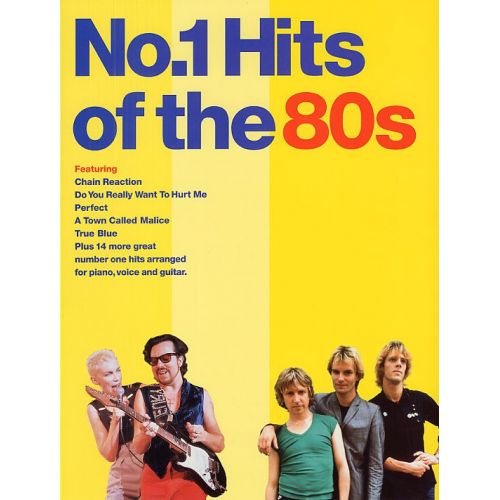 WISE PUBLICATIONS NO.1 HITS OF THE 80S - PVG